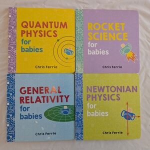 Baby Science Board Book Set - Multicolor